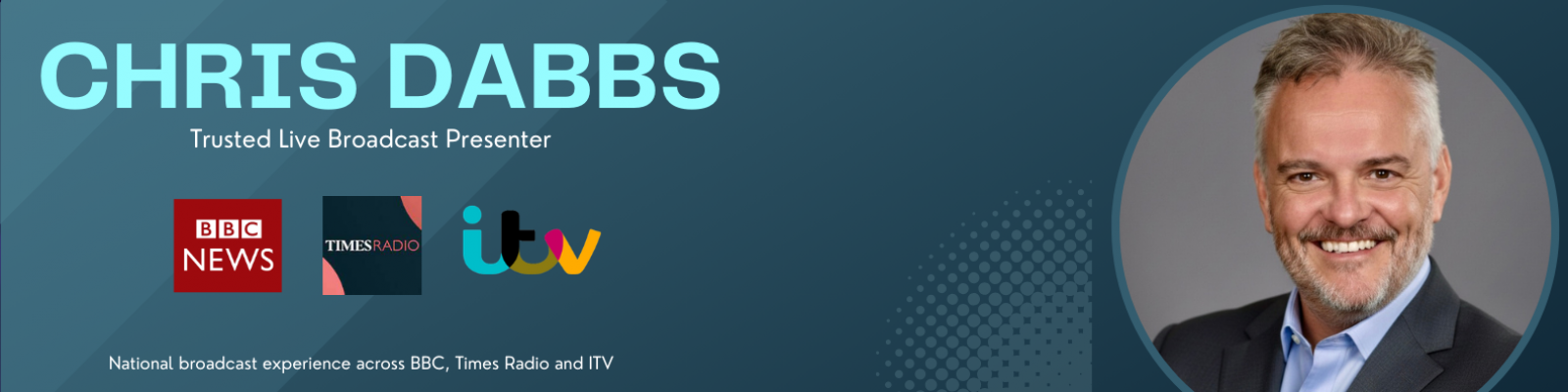 Chris Dabbs LinkedIn and Homepage banner