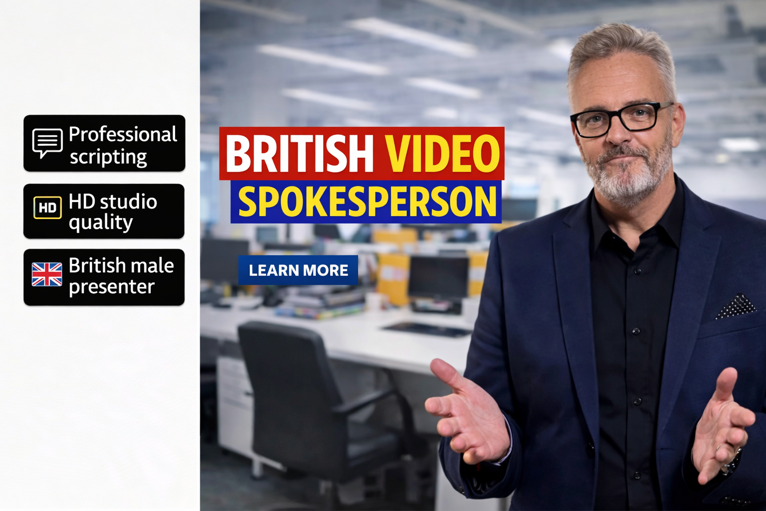 Chris Dabbs British Video Spokesperson